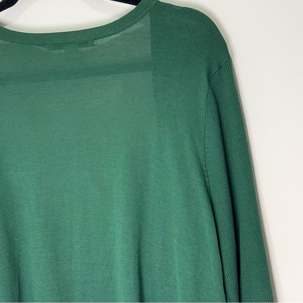 Kenneth Cole Classic Drape Open Front Sweater Cardigan Silk Blend Size XL *A45 - Picture 16 of 16